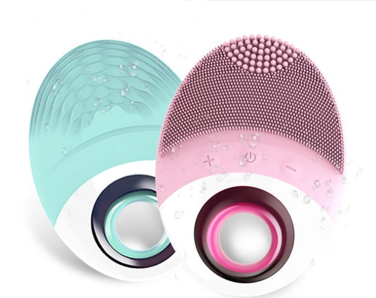 Wireless Charging Silicone Cleansing Brush